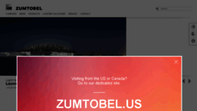 What Zumtobel.com website looked like in 2018 (6 years ago)