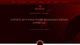 What Zorzaneli.com.br website looked like in 2018 (6 years ago)
