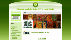 What Zusnz.eu website looked like in 2018 (6 years ago)