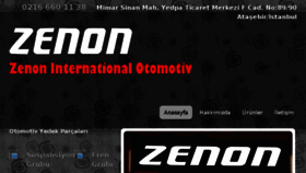 What Zenon-int.com website looked like in 2018 (6 years ago)