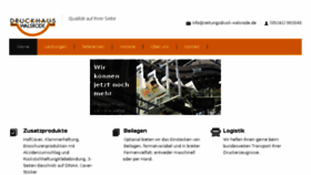 What Zeitungsdruck-walsrode.de website looked like in 2018 (6 years ago)