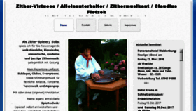 What Zither-claudius.de website looked like in 2018 (6 years ago)