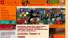 What Zagora-kassel.de website looked like in 2018 (6 years ago)