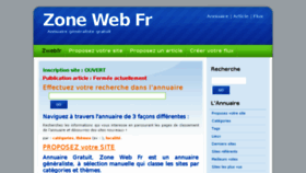 What Zwebfr.com website looked like in 2018 (6 years ago)