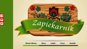 What Zapiekarnik.com website looked like in 2018 (6 years ago)
