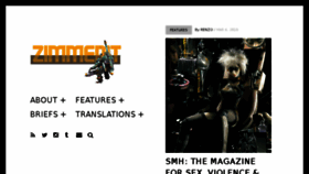 What Zimmerit.moe website looked like in 2018 (6 years ago)