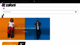 What Zafoni.com website looked like in 2018 (7 years ago)