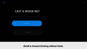What Zero8studios.com website looked like in 2018 (6 years ago)