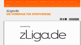 What Zliga.de website looked like in 2018 (6 years ago)