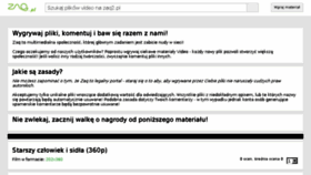 What Zaq2.pl website looked like in 2018 (6 years ago)