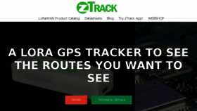 What Ztrackmap.com website looked like in 2018 (6 years ago)