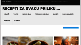 What Zlatnirecepti.work website looked like in 2018 (6 years ago)