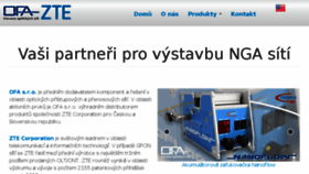 What Ztegpon.cz website looked like in 2018 (6 years ago)
