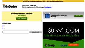 What Zncili.com website looked like in 2018 (6 years ago)