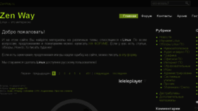 What Zenway.ru website looked like in 2018 (6 years ago)