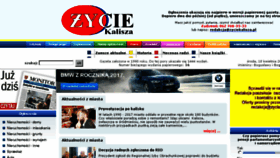 What Zyciekalisza.pl website looked like in 2018 (6 years ago)