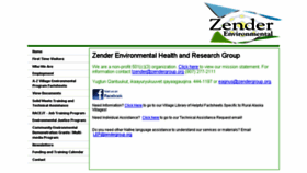 What Zendergroup.org website looked like in 2018 (6 years ago)