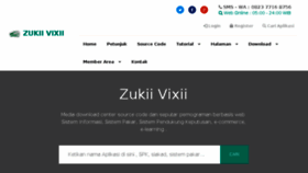 What Zukii-vixii.com website looked like in 2018 (6 years ago)