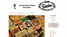 What Zootie-styling.com website looked like in 2018 (6 years ago)