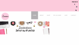 What Zookaboo.com website looked like in 2018 (6 years ago)