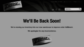 What Zubaz.com website looked like in 2018 (6 years ago)