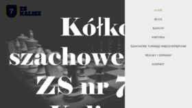 What Zsnr7.kalisz.pl website looked like in 2018 (6 years ago)
