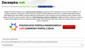 What Zaczepka.net website looked like in 2018 (6 years ago)