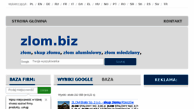 What Zlom.biz website looked like in 2018 (6 years ago)