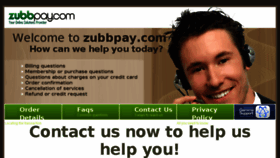 What Zubbpay.com website looked like in 2018 (5 years ago)