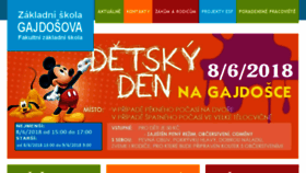 What Zsgajdosova.cz website looked like in 2018 (6 years ago)