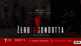 What Zeroincondottaballo.it website looked like in 2018 (6 years ago)