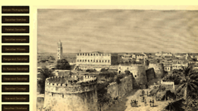 What Zanzibarhistory.org website looked like in 2018 (8 years ago)