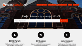 What Znaneparafie.pl website looked like in 2018 (6 years ago)