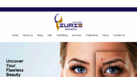 What Zurieskinclinic.com website looked like in 2018 (6 years ago)