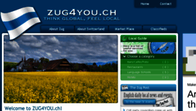 What Zug4you.ch website looked like in 2018 (5 years ago)