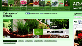 What Zahradnicke-centrum.cz website looked like in 2018 (5 years ago)