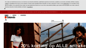 What Zolando.nl website looked like in 2018 (5 years ago)