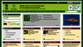 What Zsienvis.nic.in website looked like in 2018 (5 years ago)