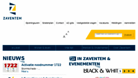 What Zaventem.be website looked like in 2018 (5 years ago)