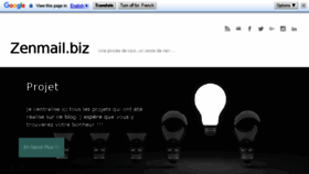 What Zenmail.biz website looked like in 2018 (7 years ago)