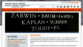 What Zarwin.com website looked like in 2018 (5 years ago)