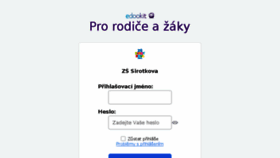 What Zssirotkova.edookit.net website looked like in 2018 (5 years ago)