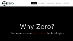 What Zeroapps.com website looked like in 2018 (5 years ago)