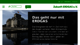 What Zukunft-erdgas.info website looked like in 2018 (5 years ago)