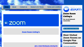 What Zoomroomlistings.com website looked like in 2018 (5 years ago)