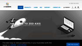 What Zed-systems.com website looked like in 2018 (5 years ago)