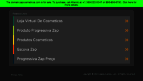 What Zapcosmeticos.com website looked like in 2018 (5 years ago)