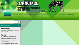 What Zebra-center.ru website looked like in 2018 (5 years ago)