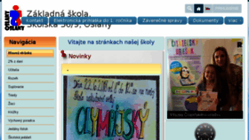 What Zsoslany.edupage.org website looked like in 2018 (5 years ago)