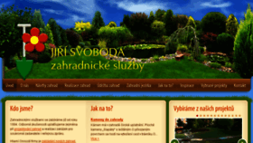 What Zahradniksvoboda.cz website looked like in 2018 (5 years ago)